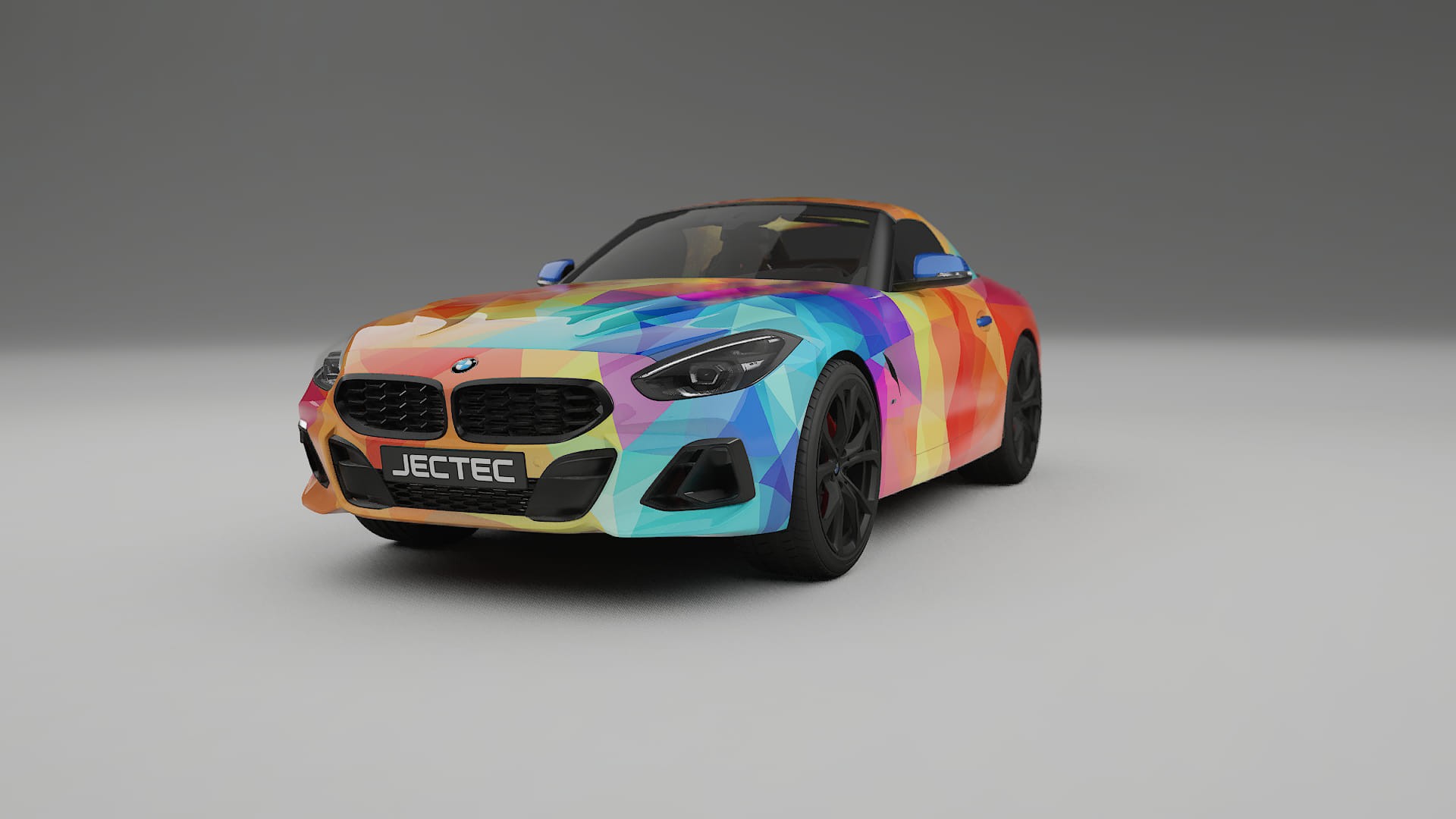 BMW Z4 G29 VECTOR VIBE – Tervezett Wrap PPF készlet nyomtatható poliuretán fóliából
