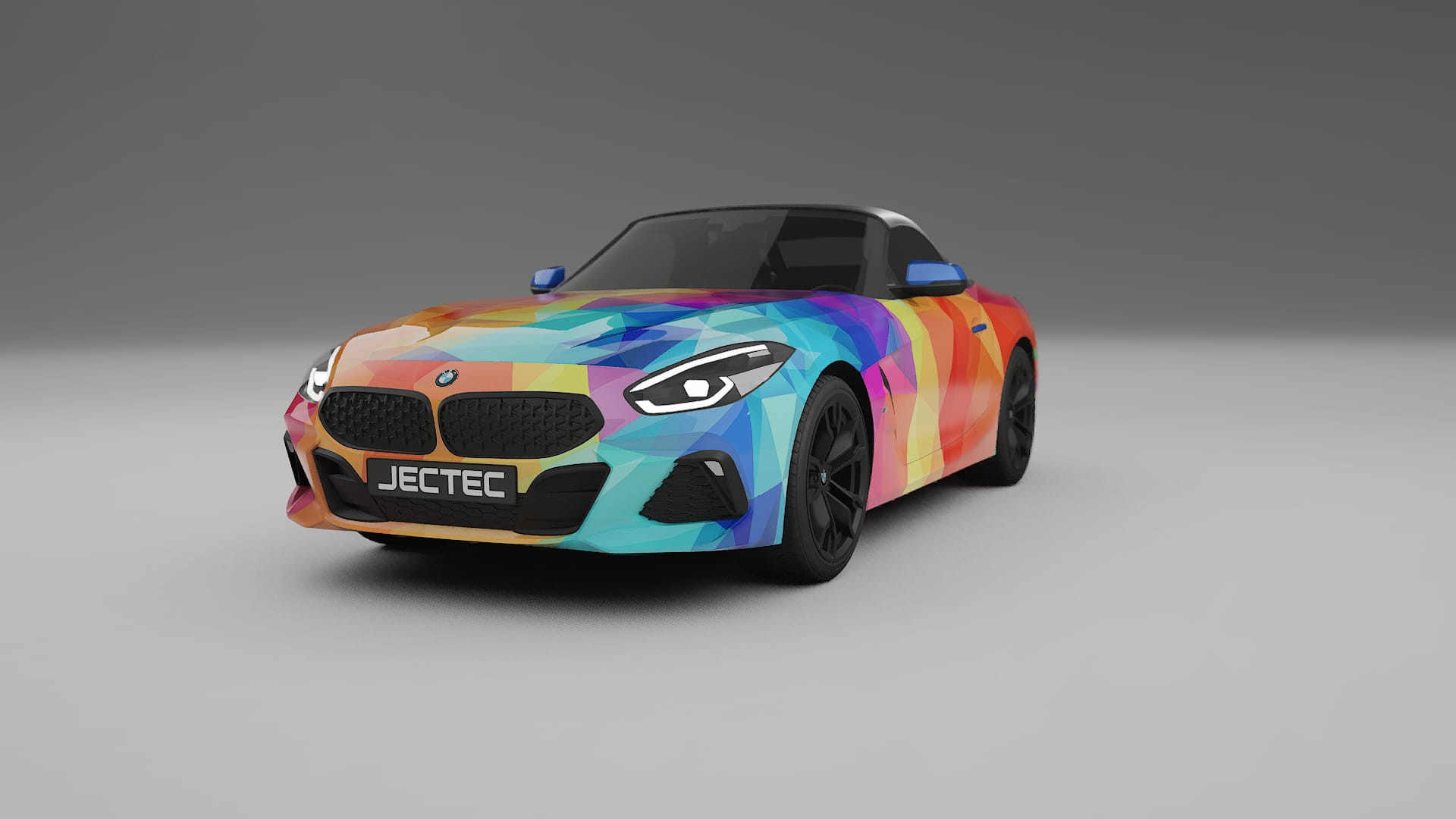 BMW Z4 G29 M40i First edition roadster VECTOR VIBE – Tervezett Wrap PPF készlet nyomtatható poliuretán fóliából