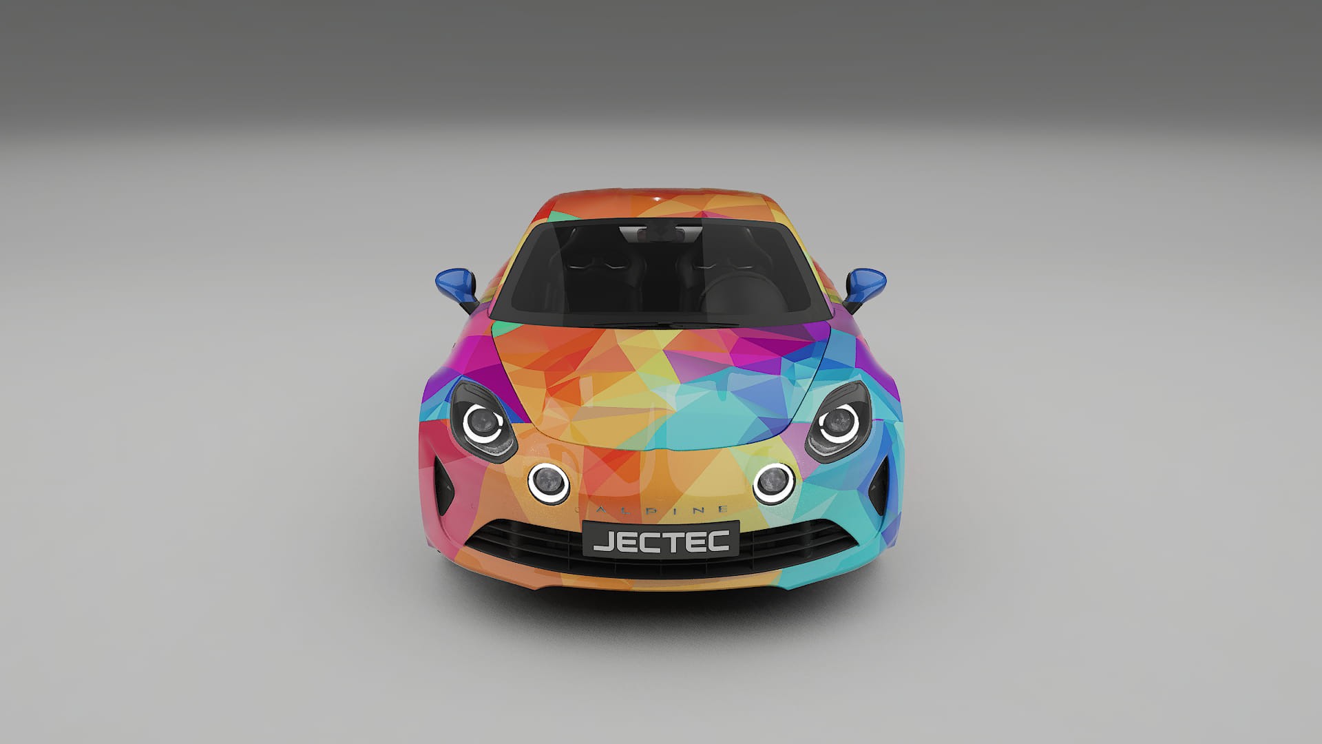 Renault Alpine A110 VECTOR VIBE – Tervezett Wrap PPF készlet nyomtatható poliuretán fóliából