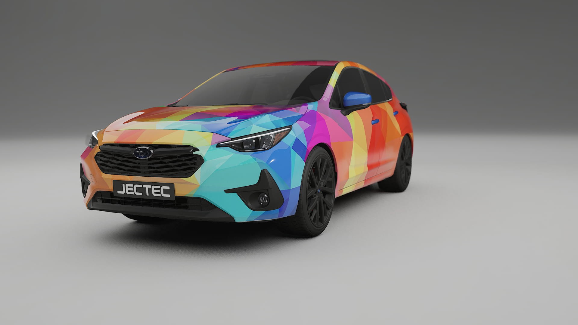 Subaru Impreza GU VECTOR VIBE – Tervezett Wrap PPF készlet nyomtatható poliuretán fóliából