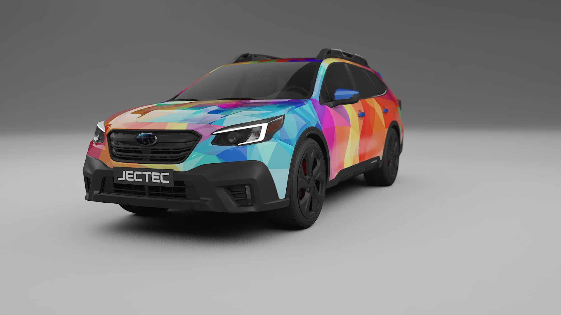 Subaru Outback VI BS prefacelift pre-LCI VECTOR VIBE – Tervezett Wrap PPF készlet nyomtatható poliuretán fóliából