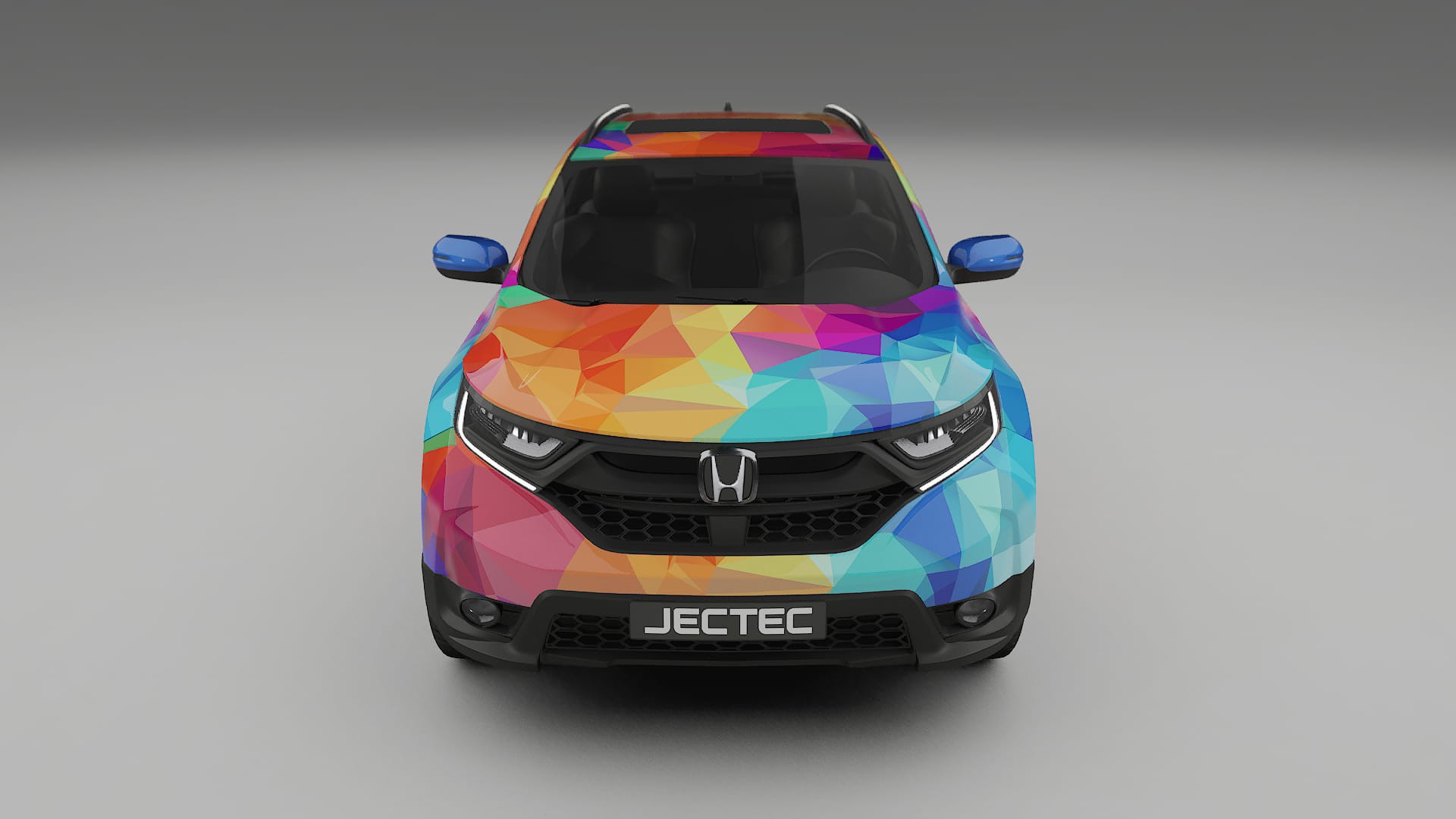 Honda CRV Touring prefacelift pre-LCI VECTOR VIBE – Tervezett Wrap PPF készlet nyomtatható poliuretán fóliából