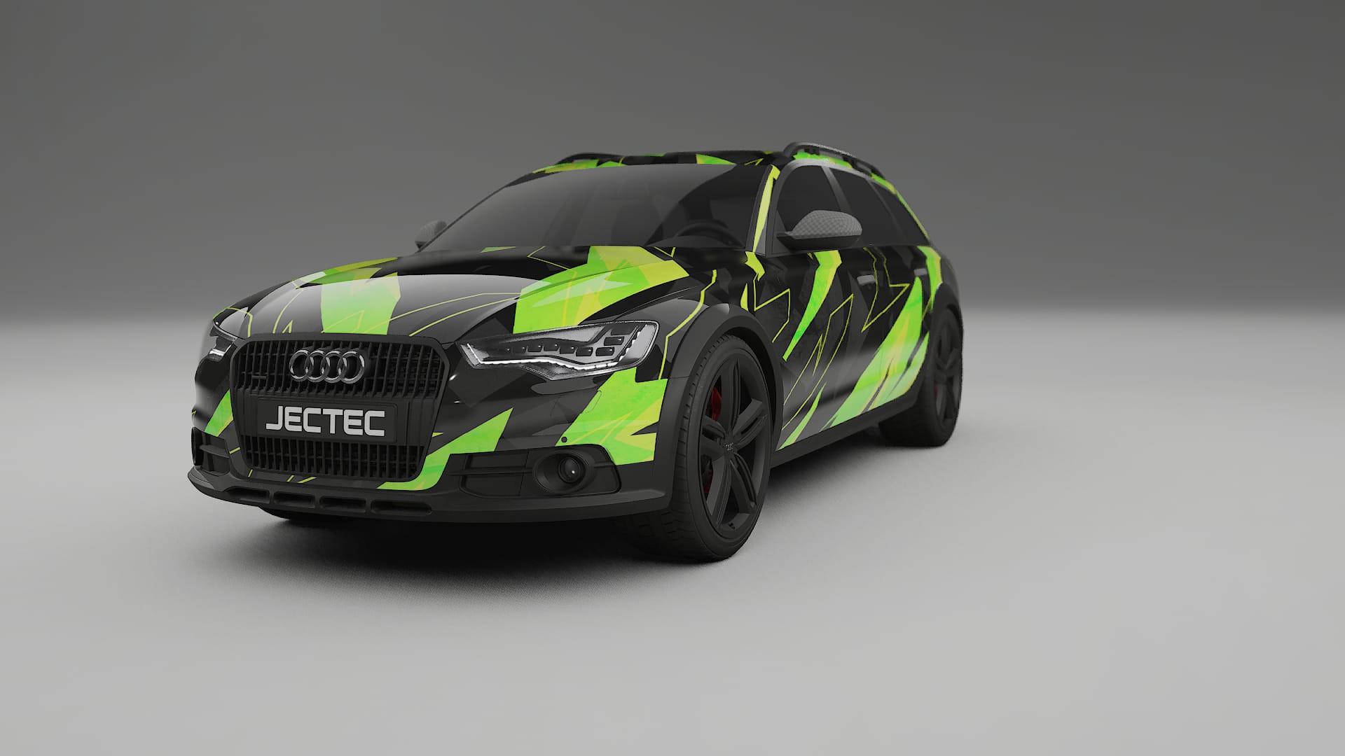 Audi A6 Allroad C7 prefacelift pre-LCI NINJA TURTLES – Tervezett Wrap PPF készlet nyomtatható poliuretán fóliából