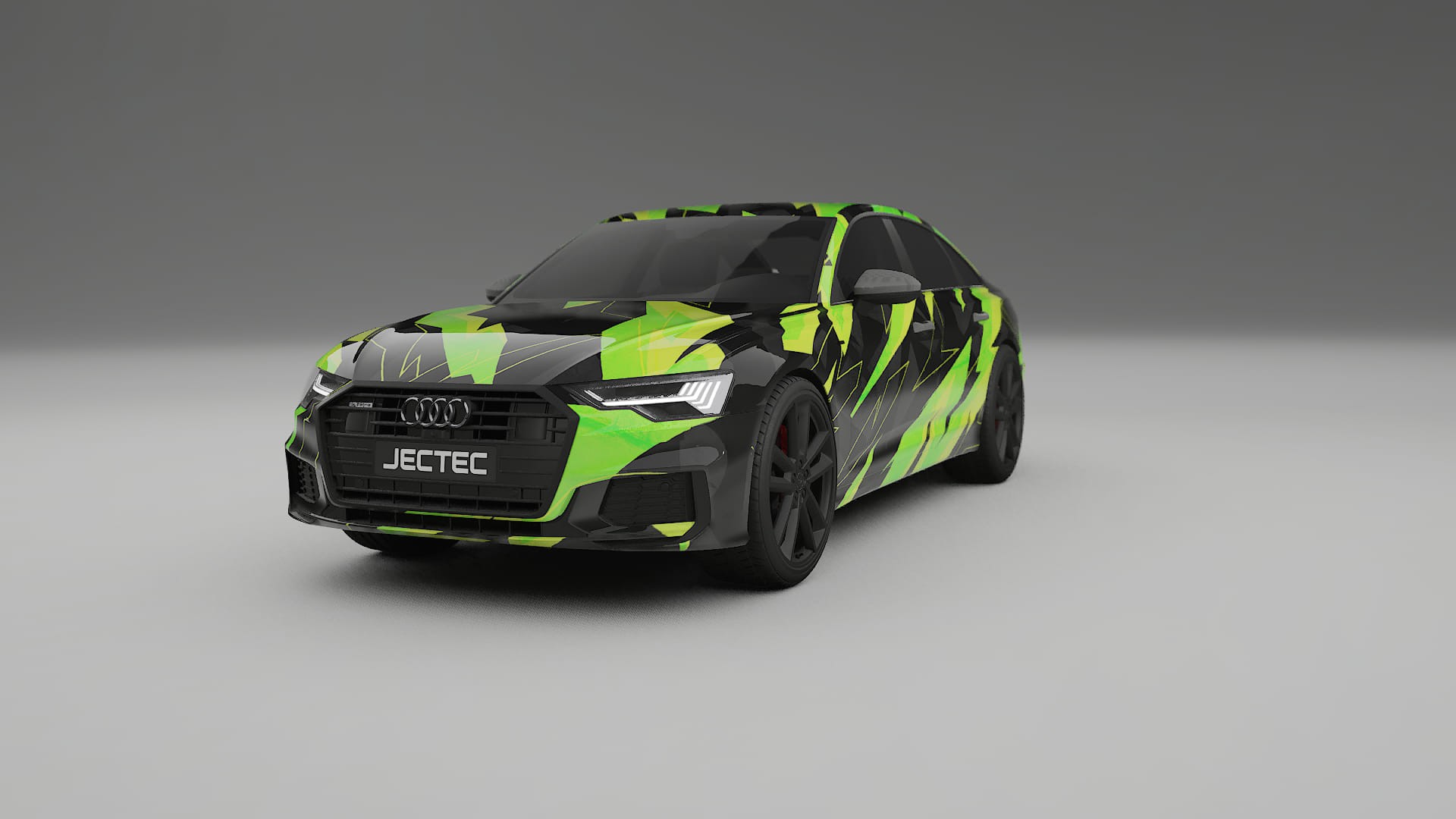 Audi A6 S-Line C8 NINJA TURTLES – Tervezett Wrap PPF készlet nyomtatható poliuretán fóliából
