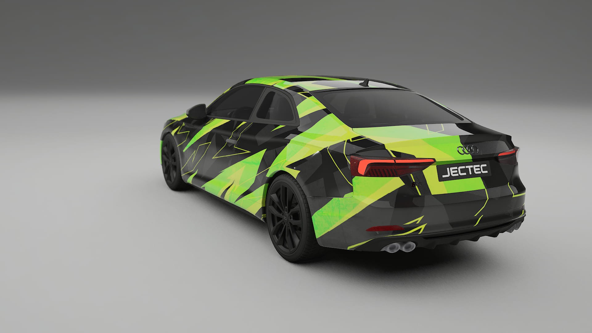 Audi S5 B9 prefacelift pre-LCI NINJA TURTLES – Tervezett Wrap PPF készlet nyomtatható poliuretán fóliából