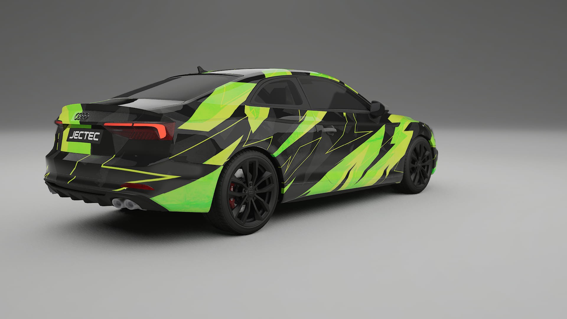 Audi S5 B9 prefacelift pre-LCI NINJA TURTLES – Tervezett Wrap PPF készlet nyomtatható poliuretán fóliából