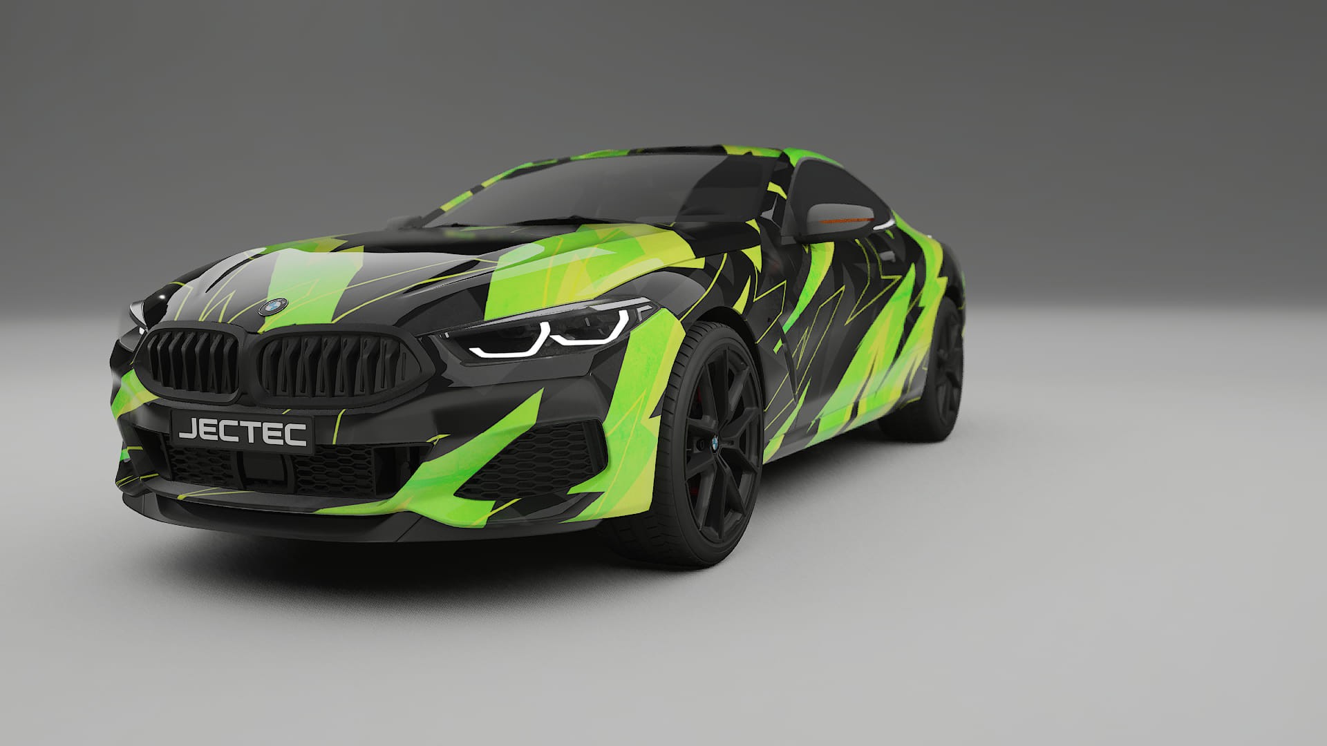 BMW 850 G15 NINJA TURTLES – Tervezett Wrap PPF készlet nyomtatható poliuretán fóliából