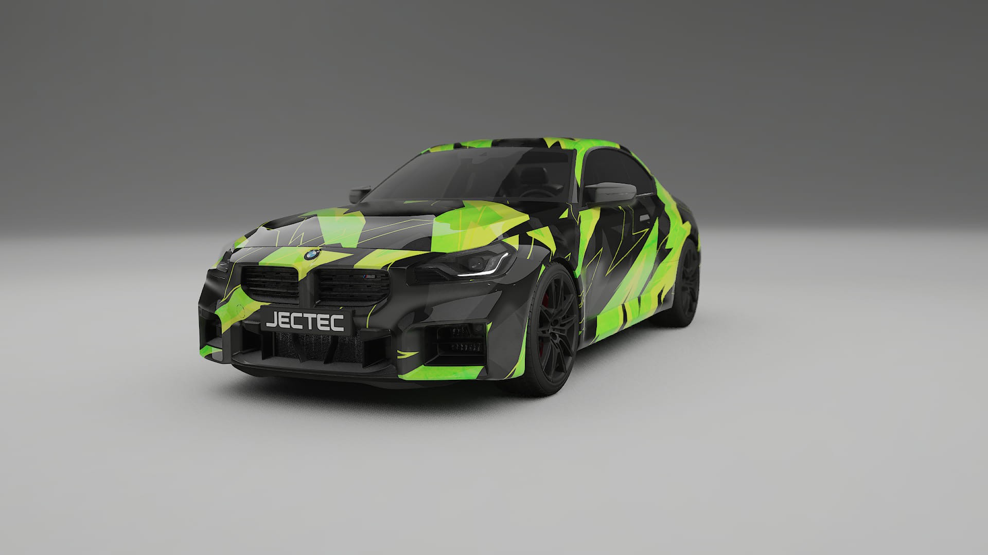 BMW M2 G87 NINJA TURTLES – Tervezett Wrap PPF készlet nyomtatható poliuretán fóliából