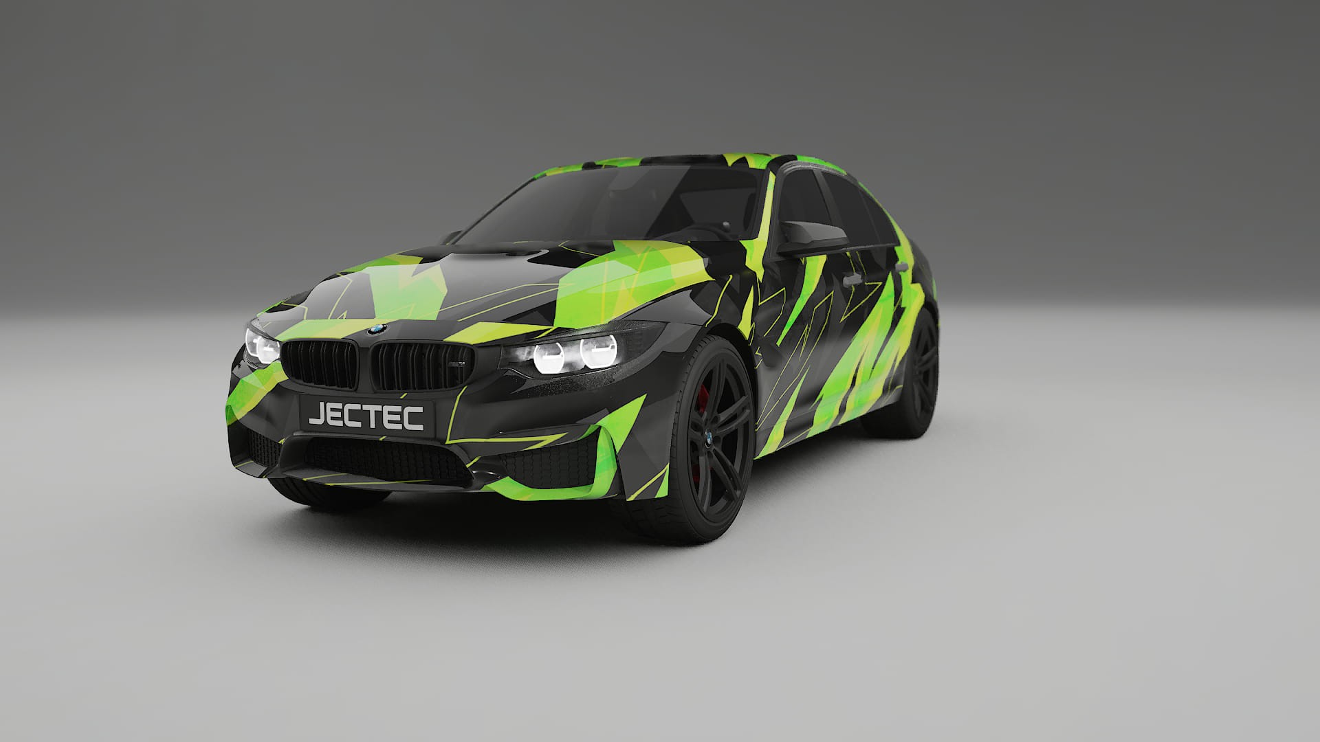 BMW M3 F80 NINJA TURTLES – Tervezett Wrap PPF készlet nyomtatható poliuretán fóliából