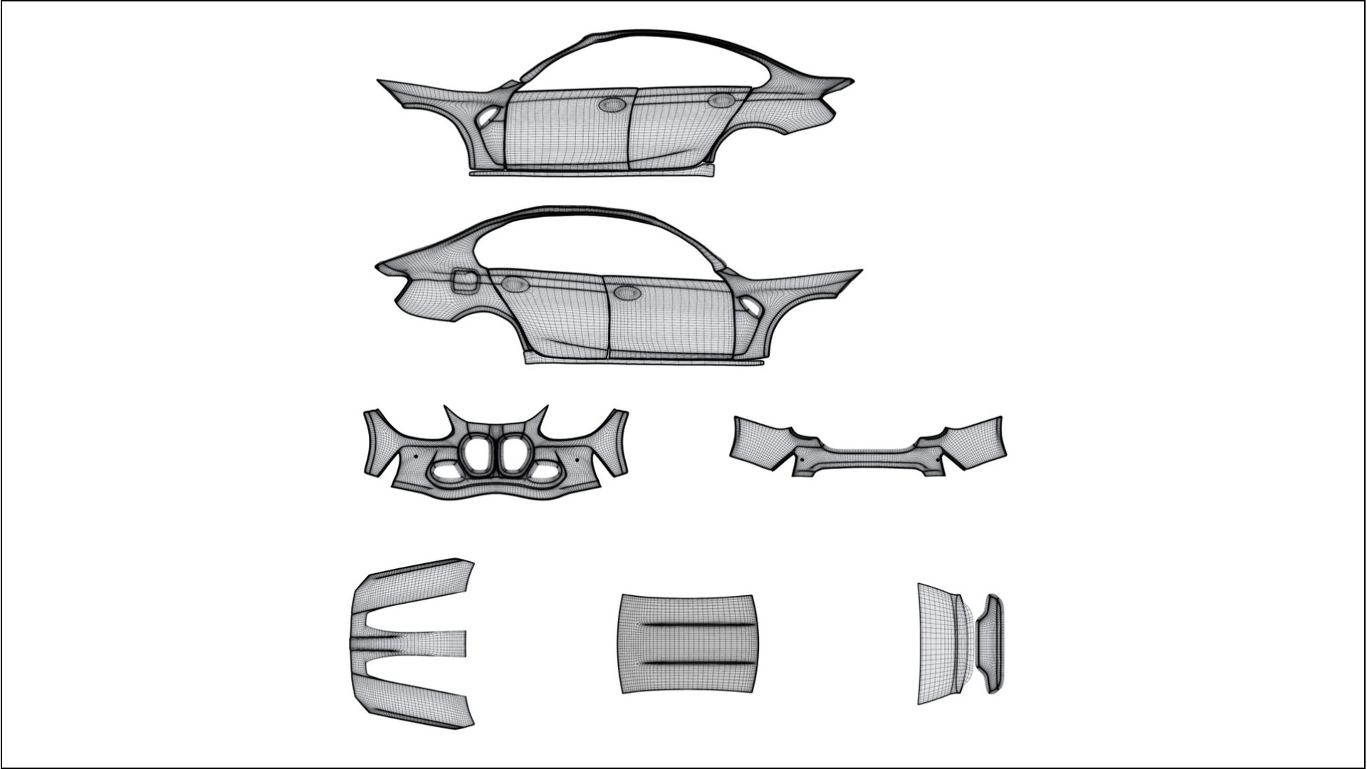 BMW M3 G80 Competition CS NINJA TURTLES – Tervezett Wrap PPF készlet nyomtatható poliuretán fóliából