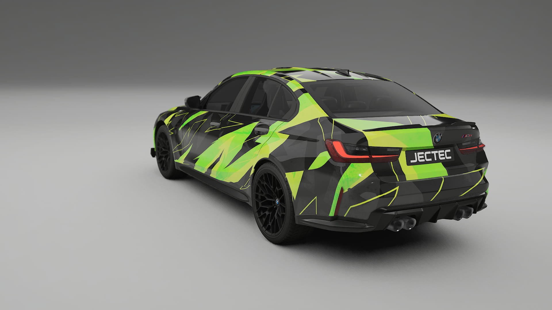 BMW M3 G80 Competition CS NINJA TURTLES – Tervezett Wrap PPF készlet nyomtatható poliuretán fóliából