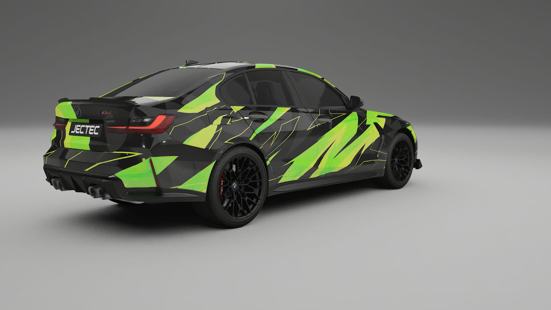 BMW M3 G80 Competition CS NINJA TURTLES – Tervezett Wrap PPF készlet nyomtatható poliuretán fóliából