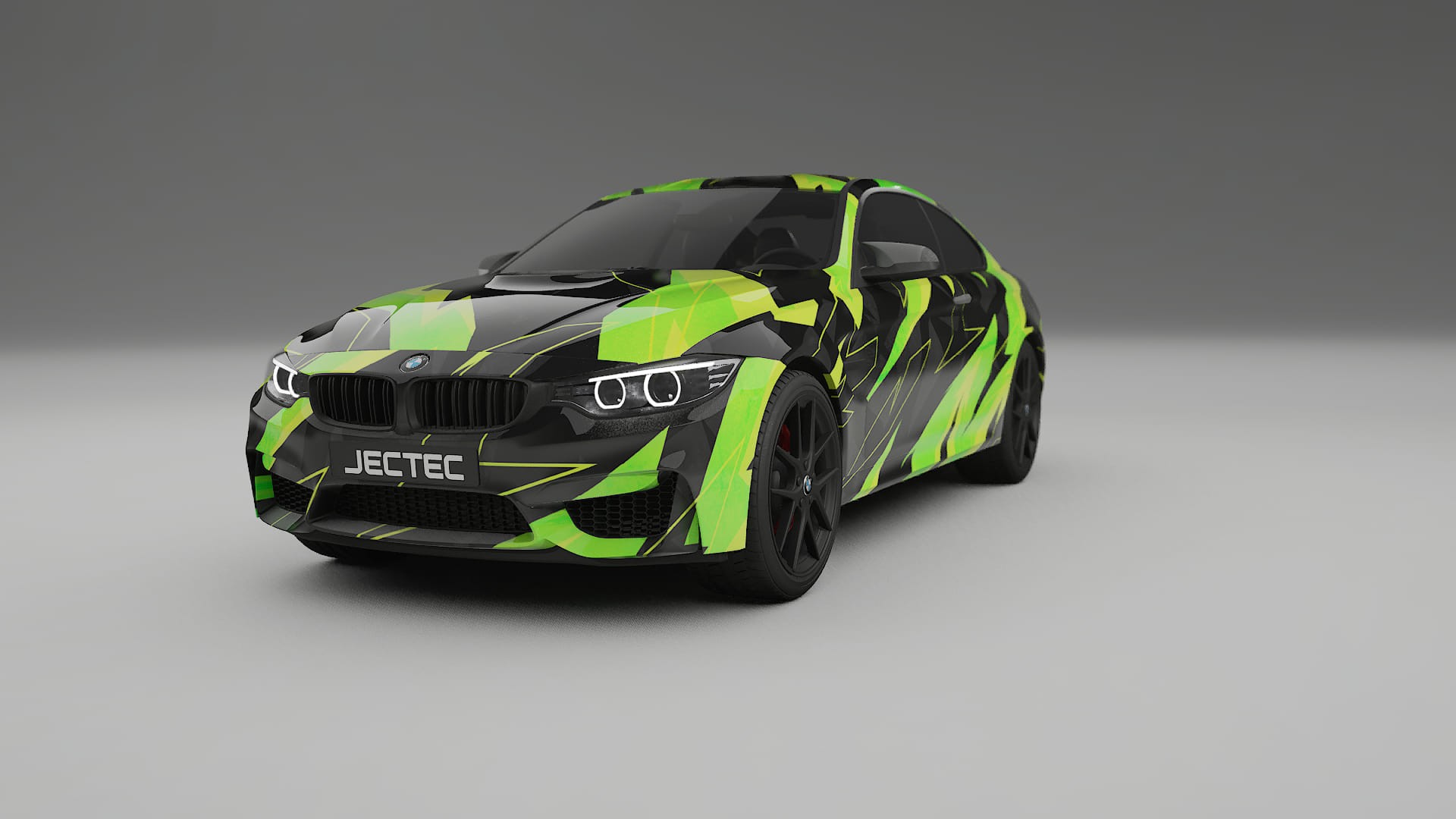 BMW M4 F82 NINJA TURTLES – Tervezett Wrap PPF készlet nyomtatható poliuretán fóliából