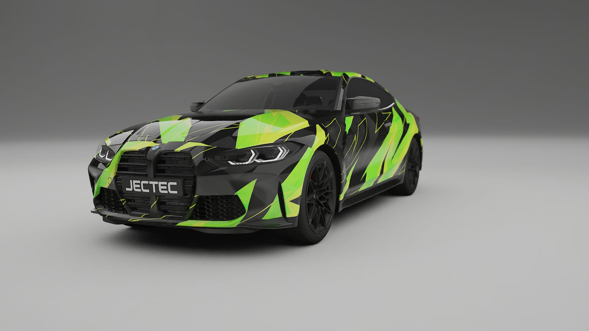 BMW M4 G82 NINJA TURTLES – Tervezett Wrap PPF készlet nyomtatható poliuretán fóliából