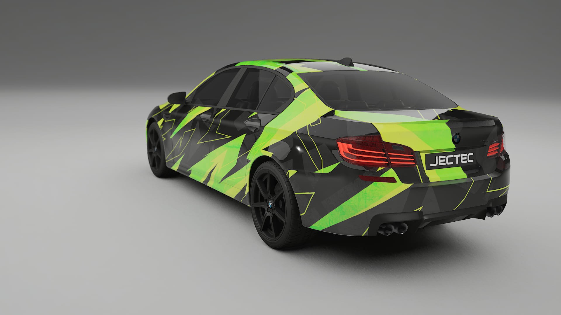BMW M5 F10 NINJA TURTLES – Tervezett Wrap PPF készlet nyomtatható poliuretán fóliából