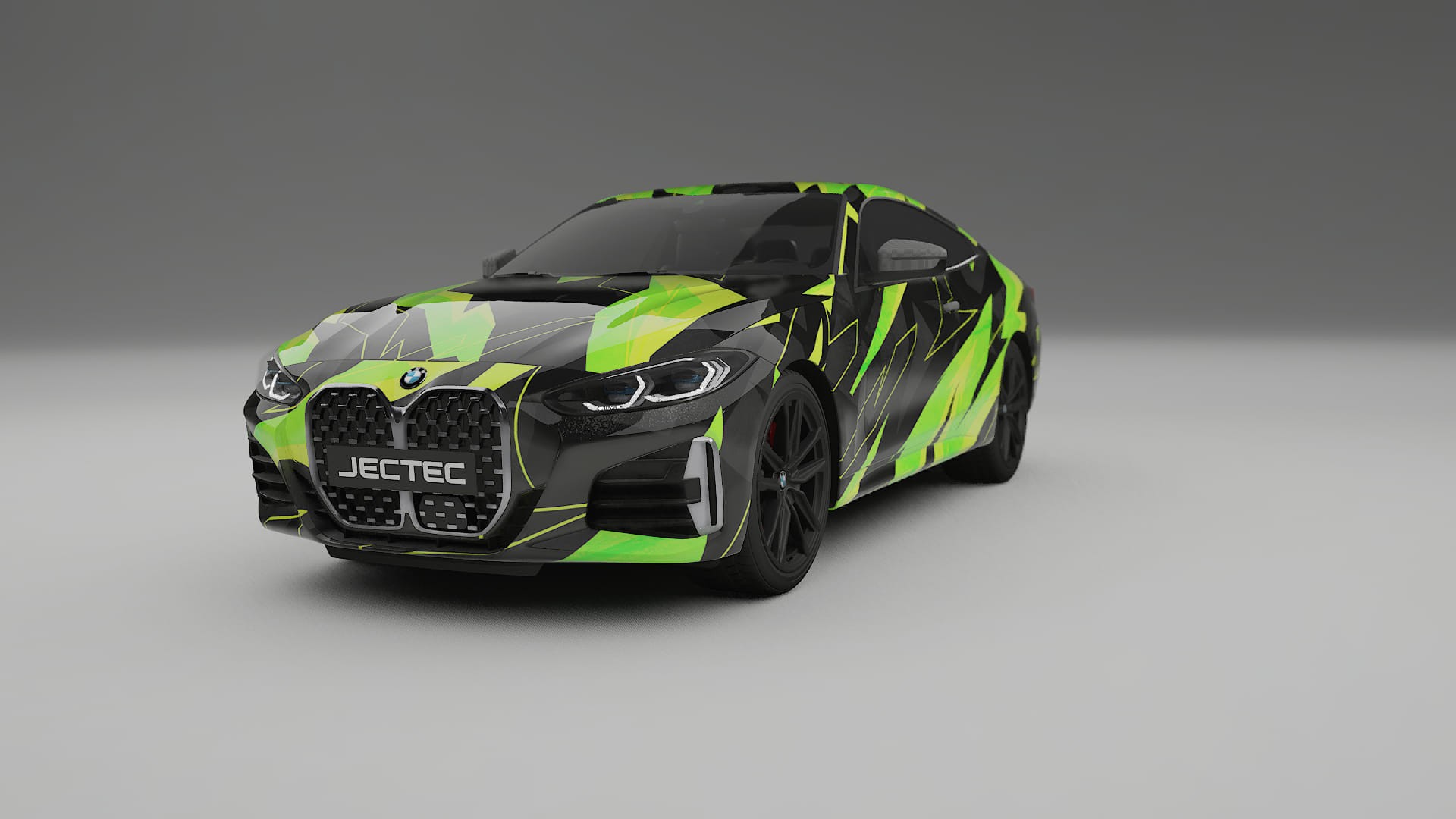 BMW M440i G26 NINJA TURTLES – Tervezett Wrap PPF készlet nyomtatható poliuretán fóliából