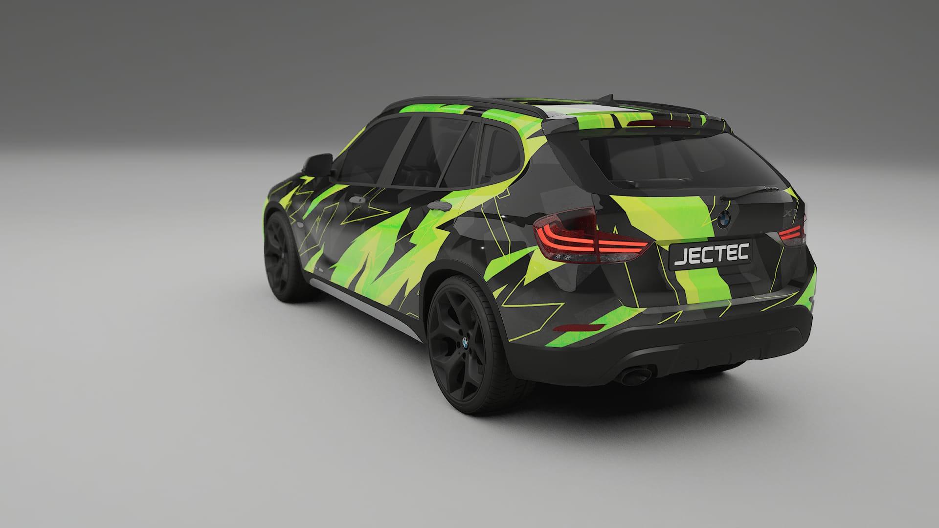 BMW X1 E84 NINJA TURTLES – Tervezett Wrap PPF készlet nyomtatható poliuretán fóliából