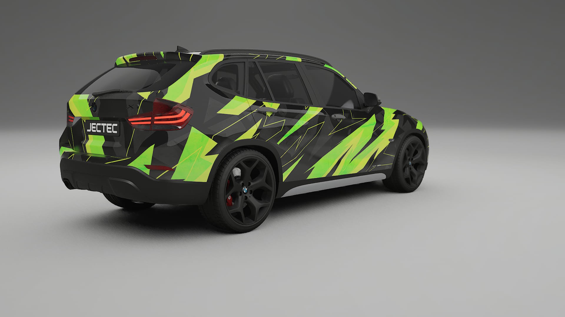 BMW X1 E84 NINJA TURTLES – Tervezett Wrap PPF készlet nyomtatható poliuretán fóliából