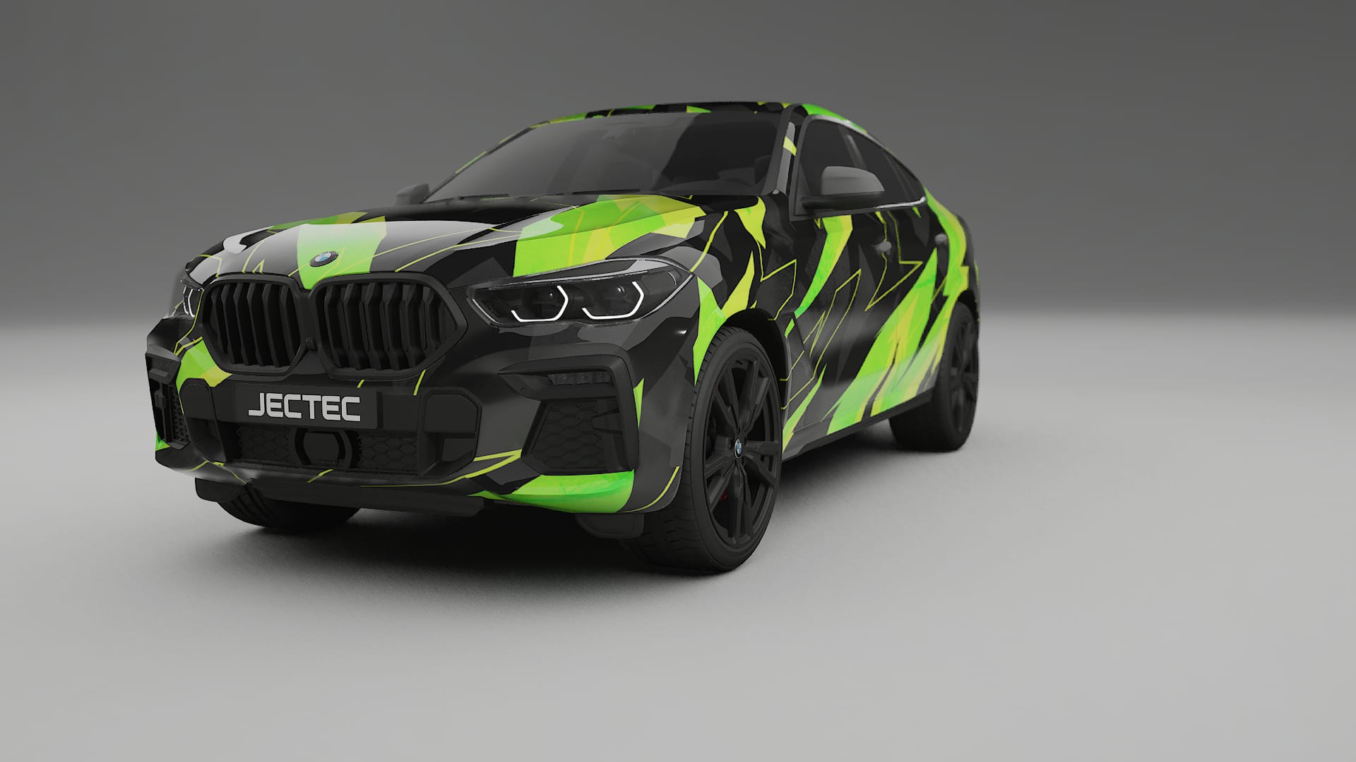 BMW X6 G06 F96 NINJA TURTLES – Tervezett Wrap PPF készlet nyomtatható poliuretán fóliából