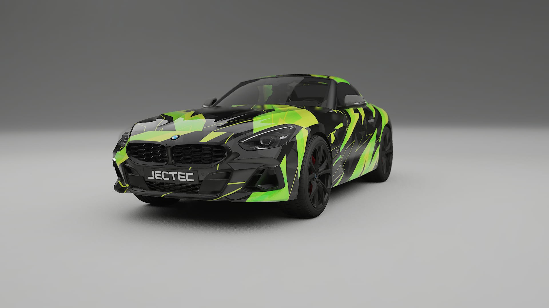 BMW Z4 G29 NINJA TURTLES – Tervezett Wrap PPF készlet nyomtatható poliuretán fóliából