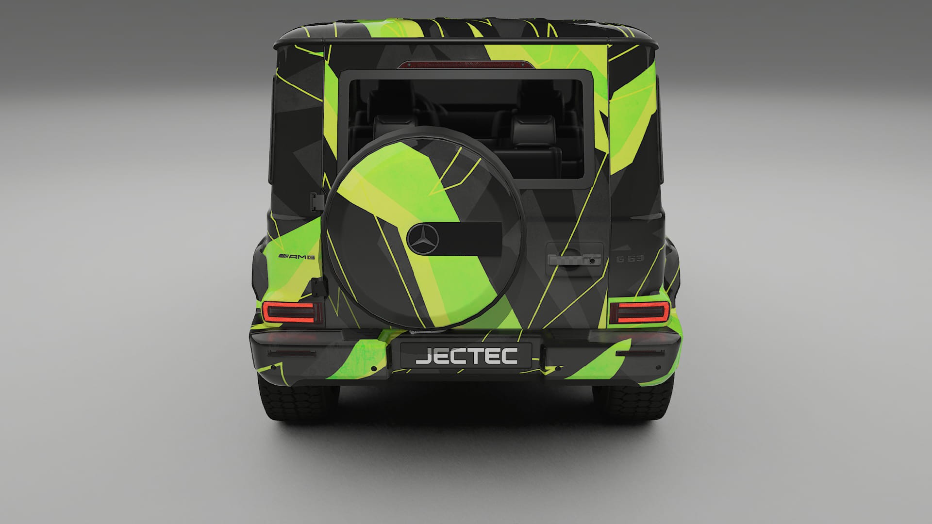 Mercedes G63 AMG W463A NINJA TURTLES – Tervezett Wrap PPF készlet nyomtatható poliuretán fóliából