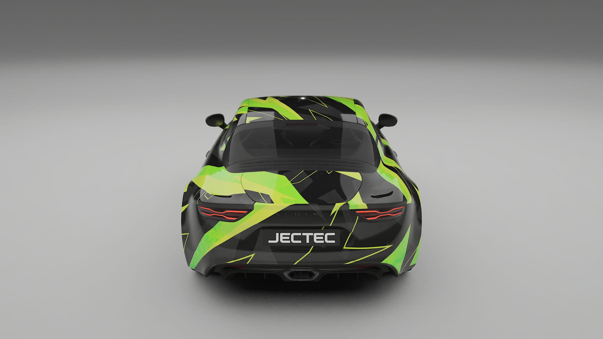 Renault Alpine A110 NINJA TURTLES – Tervezett Wrap PPF készlet nyomtatható poliuretán fóliából