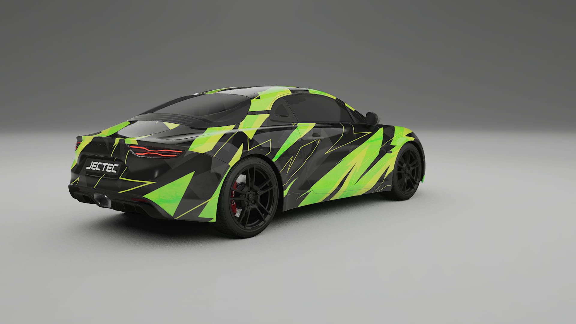 Renault Alpine A110 NINJA TURTLES – Tervezett Wrap PPF készlet nyomtatható poliuretán fóliából