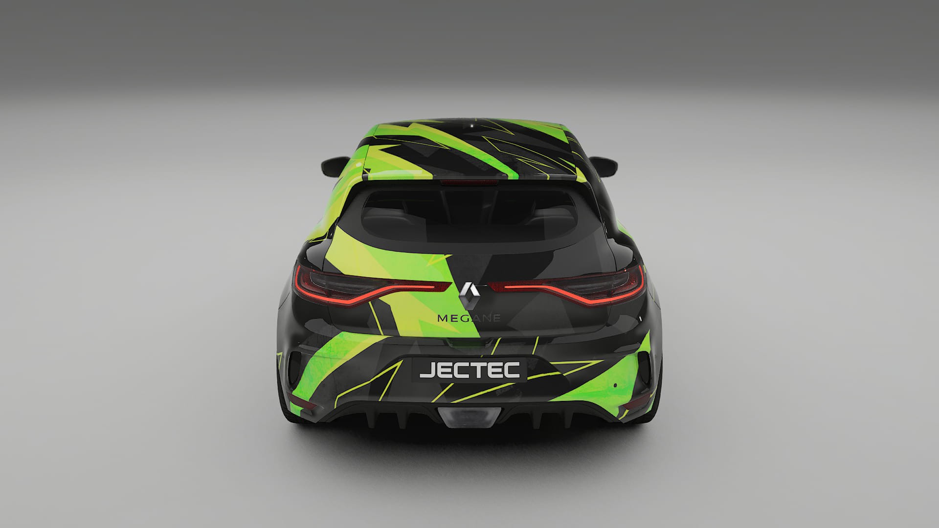 Renault Megane RS IV NINJA TURTLES – Tervezett Wrap PPF készlet nyomtatható poliuretán fóliából
