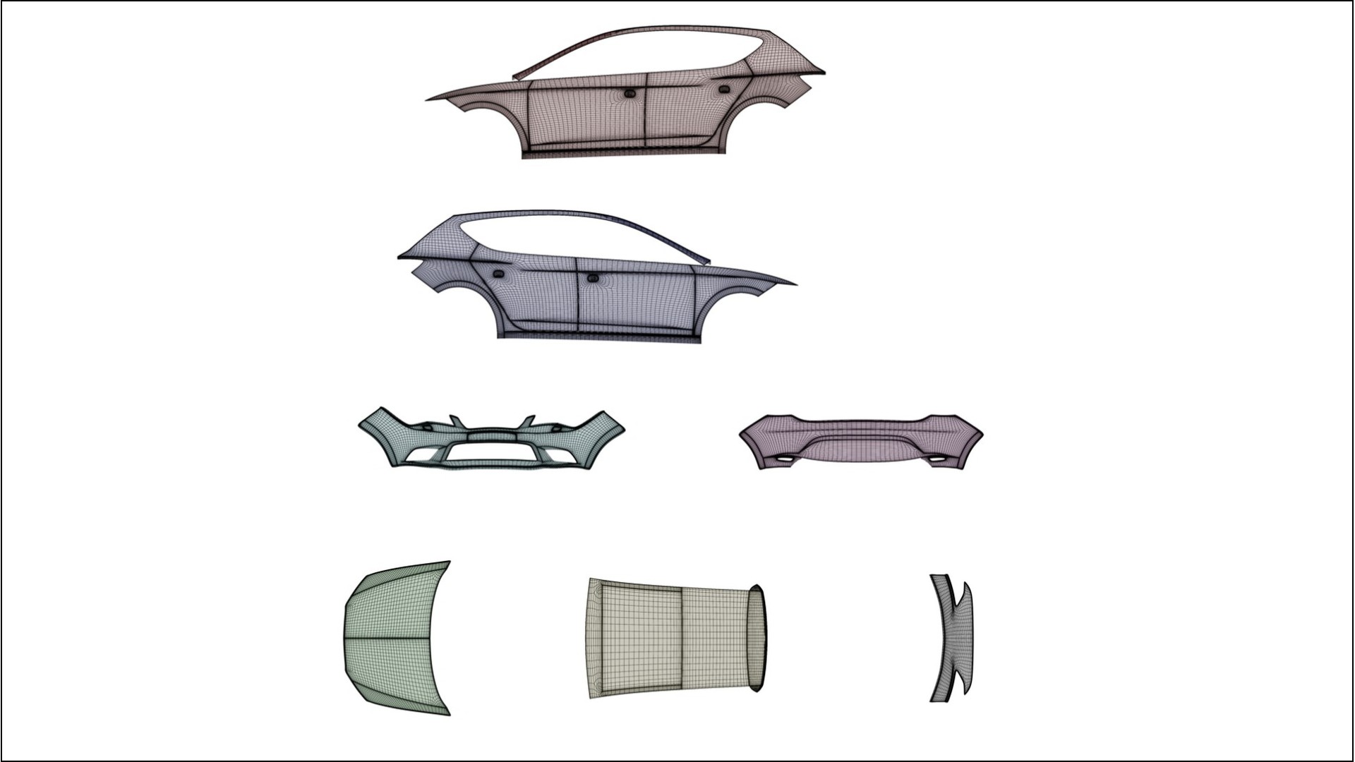 Seat Leon FR 5F NINJA TURTLES – Tervezett Wrap PPF készlet nyomtatható poliuretán fóliából