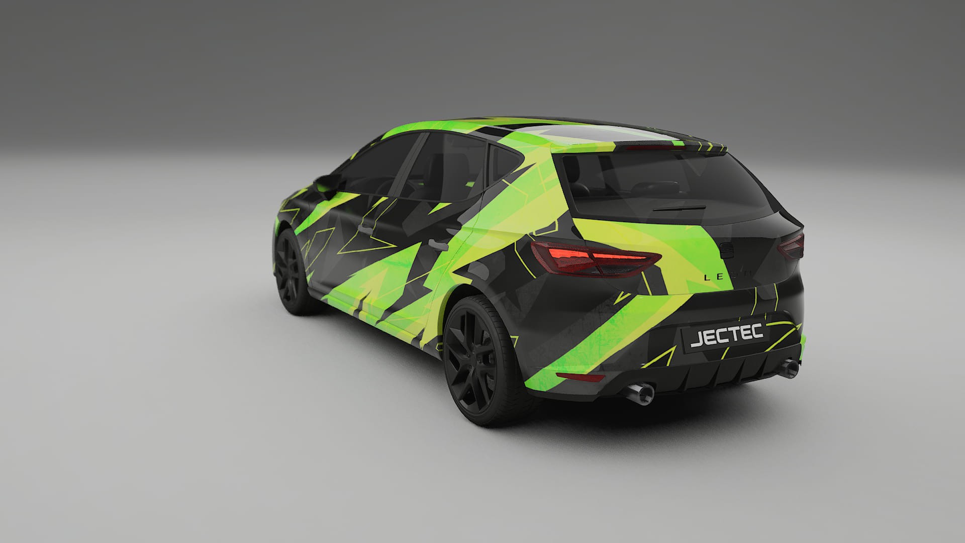 Seat Leon FR 5F NINJA TURTLES – Tervezett Wrap PPF készlet nyomtatható poliuretán fóliából