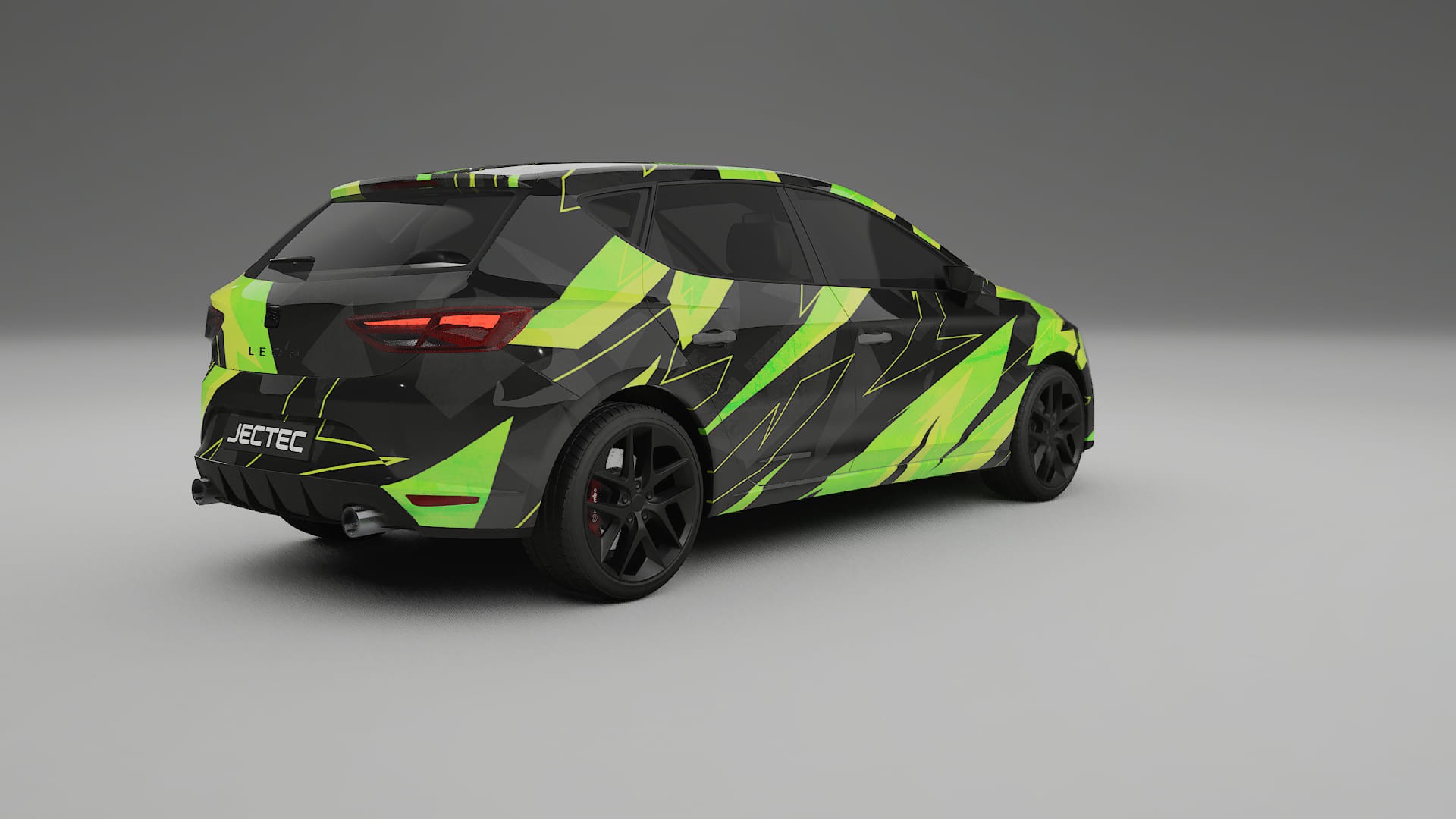 Seat Leon FR 5F NINJA TURTLES – Tervezett Wrap PPF készlet nyomtatható poliuretán fóliából