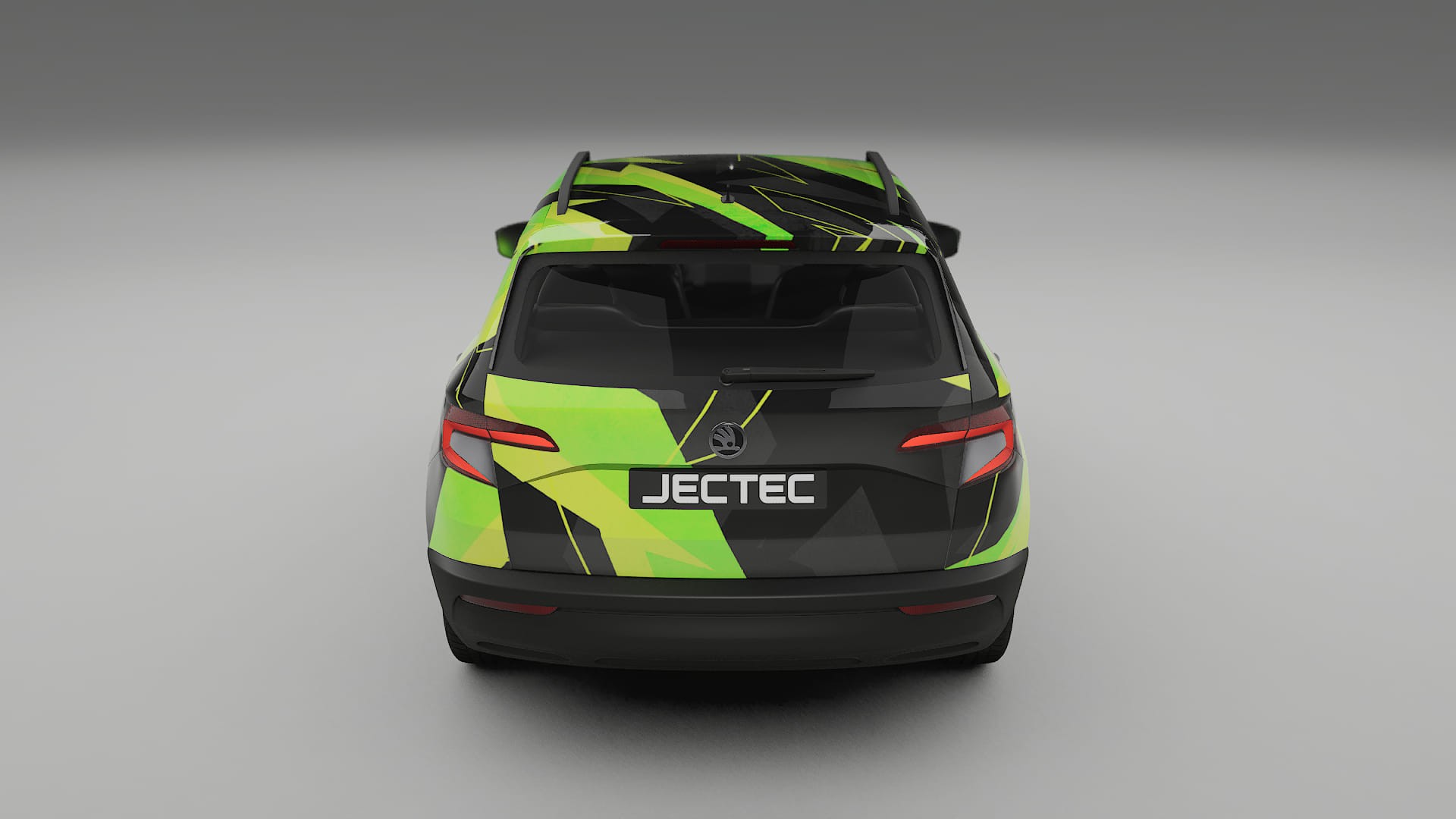 Škoda Karoq NU7 NINJA TURTLES – Tervezett Wrap PPF készlet nyomtatható poliuretán fóliából