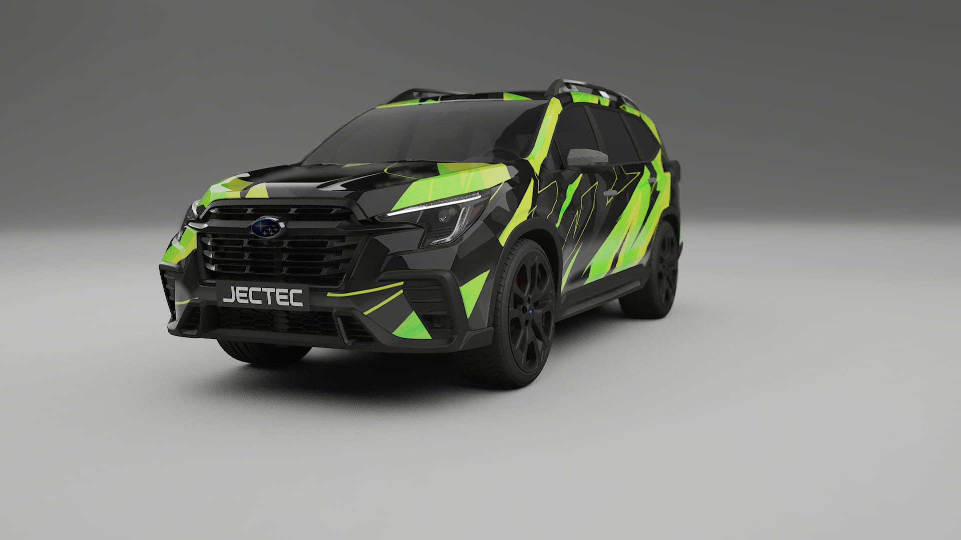 Subaru Ascent BT facelift LCI NINJA TURTLES – Tervezett Wrap PPF készlet nyomtatható poliuretán fóliából