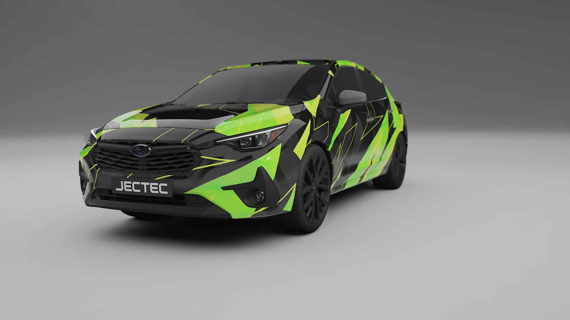Subaru Impreza GU NINJA TURTLES – Tervezett Wrap PPF készlet nyomtatható poliuretán fóliából