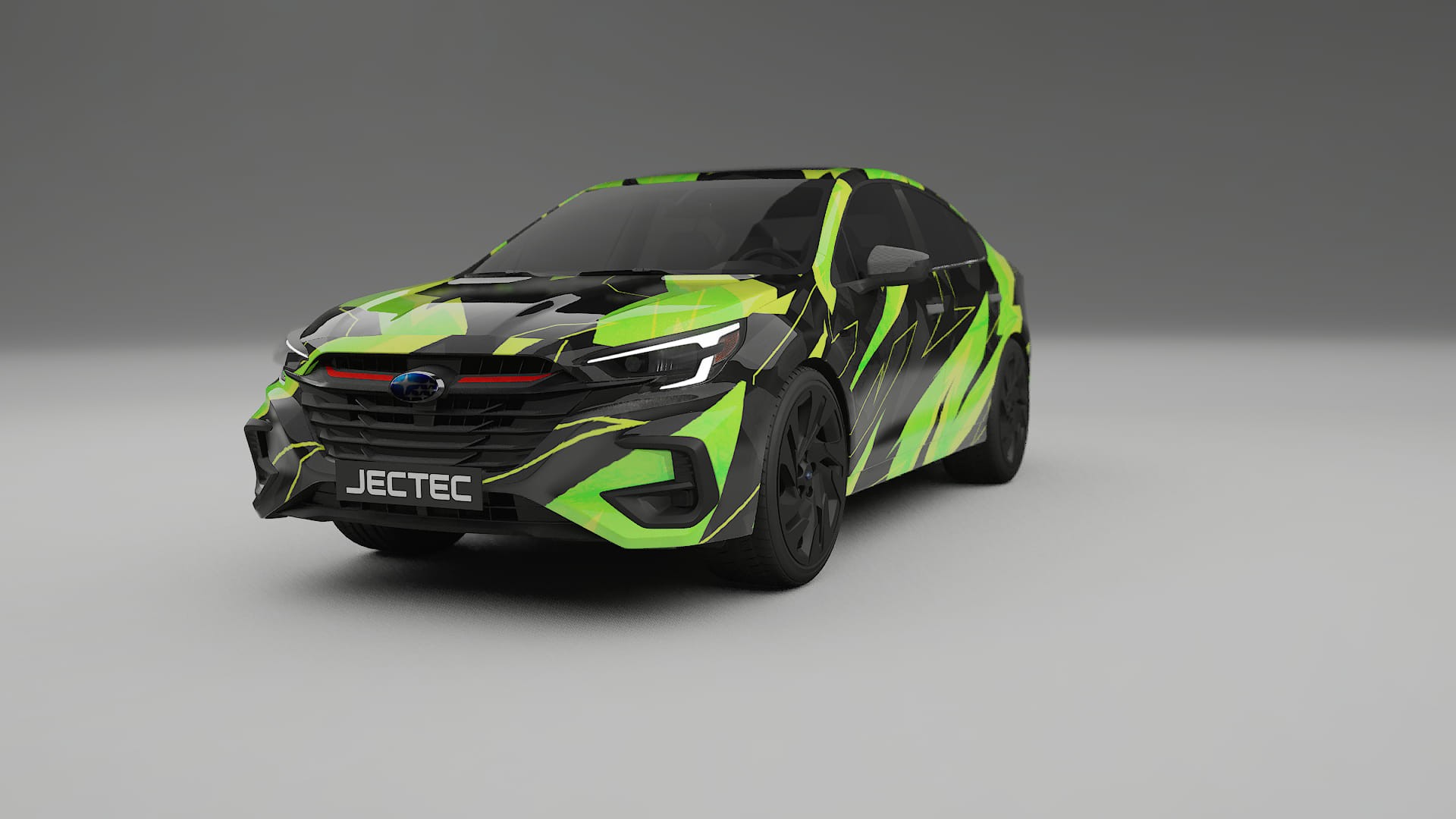 Subaru Legacy BW NINJA TURTLES – Tervezett Wrap PPF készlet nyomtatható poliuretán fóliából