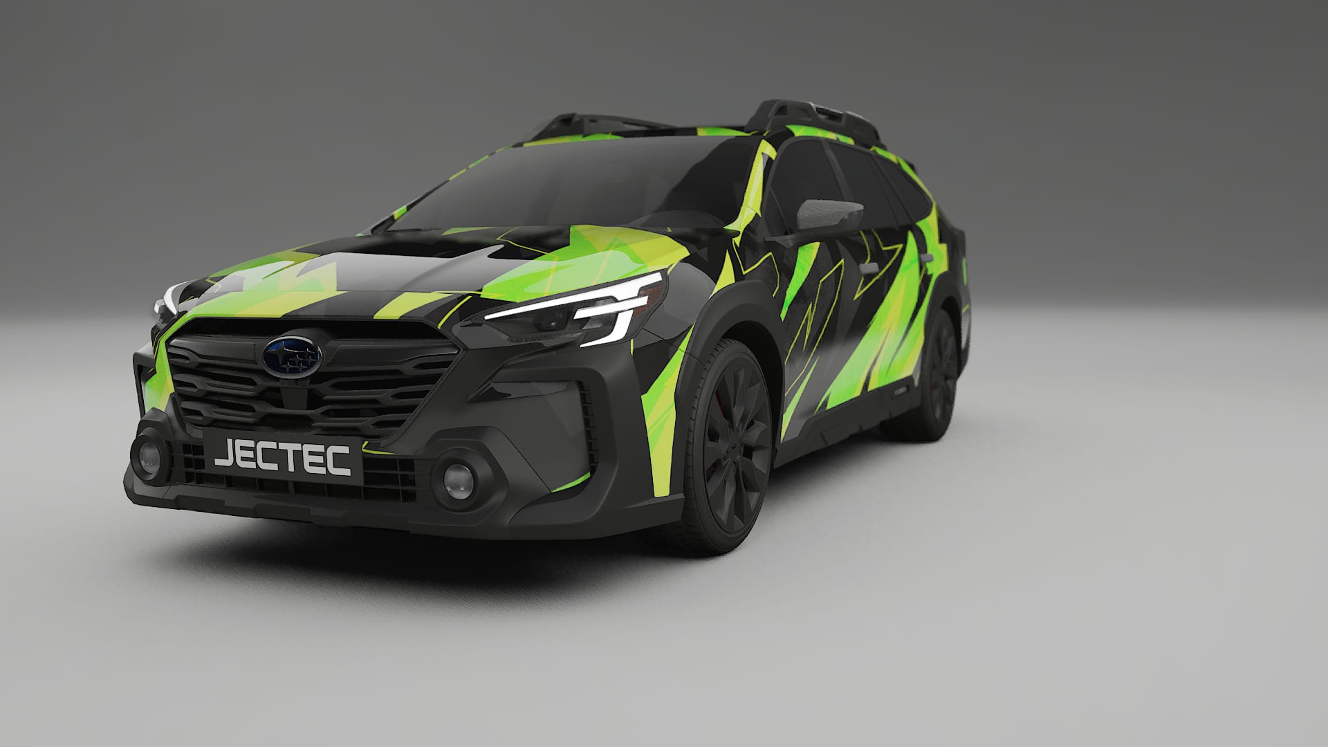 Subaru Outback VI BS facelift LCI NINJA TURTLES – Tervezett Wrap PPF készlet nyomtatható poliuretán fóliából