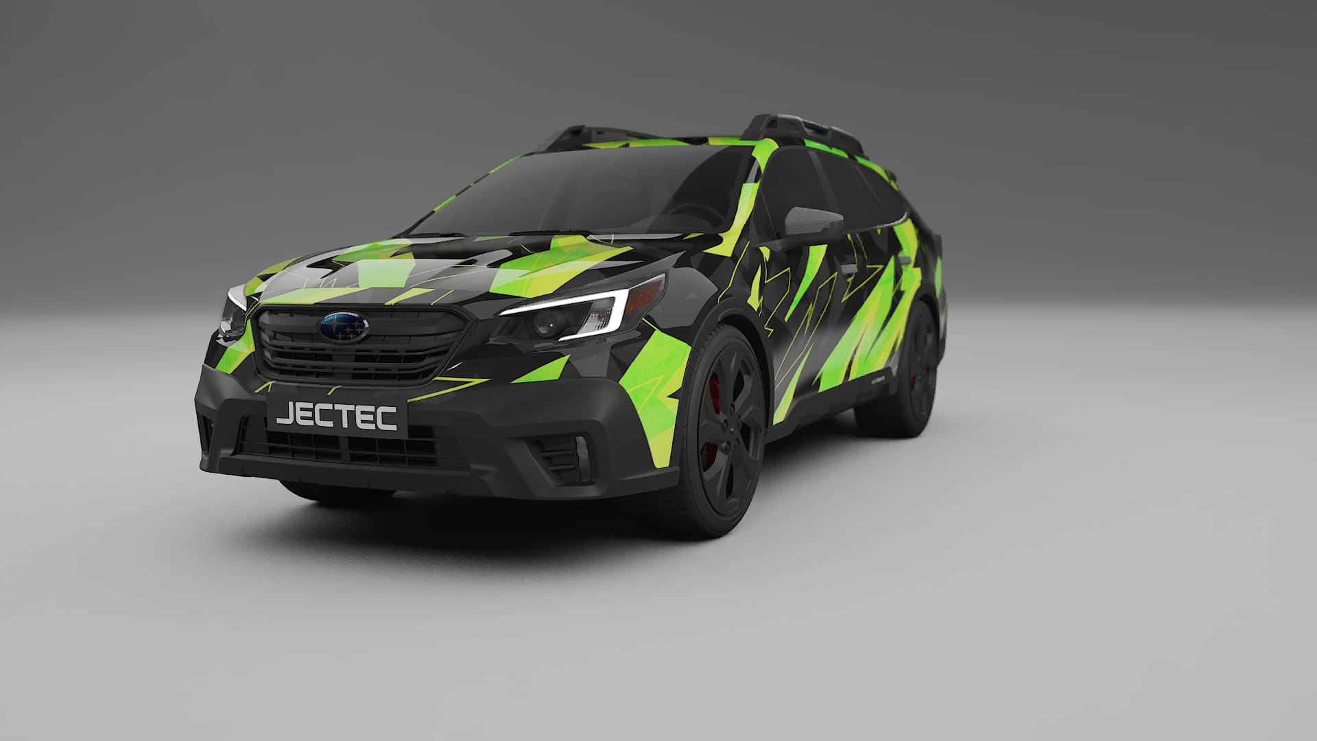 Subaru Outback VI BS prefacelift pre-LCI NINJA TURTLES – Tervezett Wrap PPF készlet nyomtatható poliuretán fóliából
