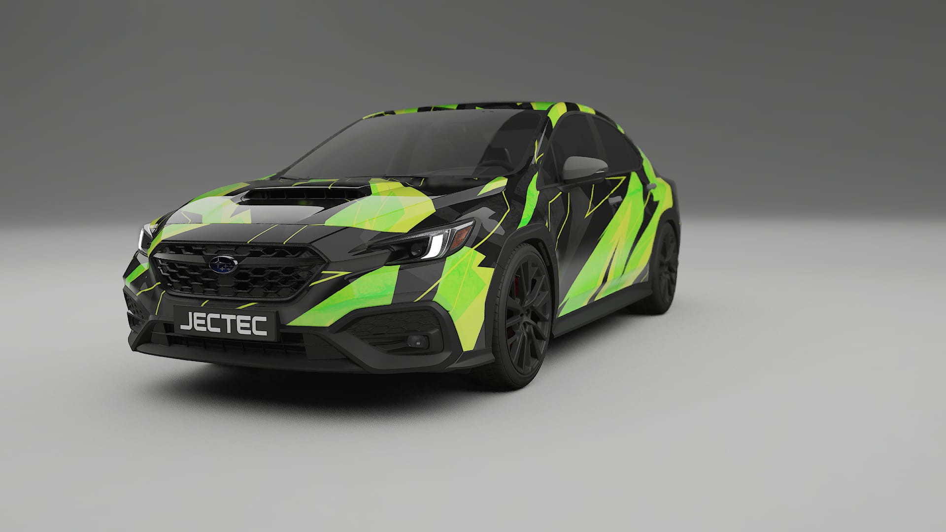 Subaru WRX VB NINJA TURTLES – Tervezett Wrap PPF készlet nyomtatható poliuretán fóliából