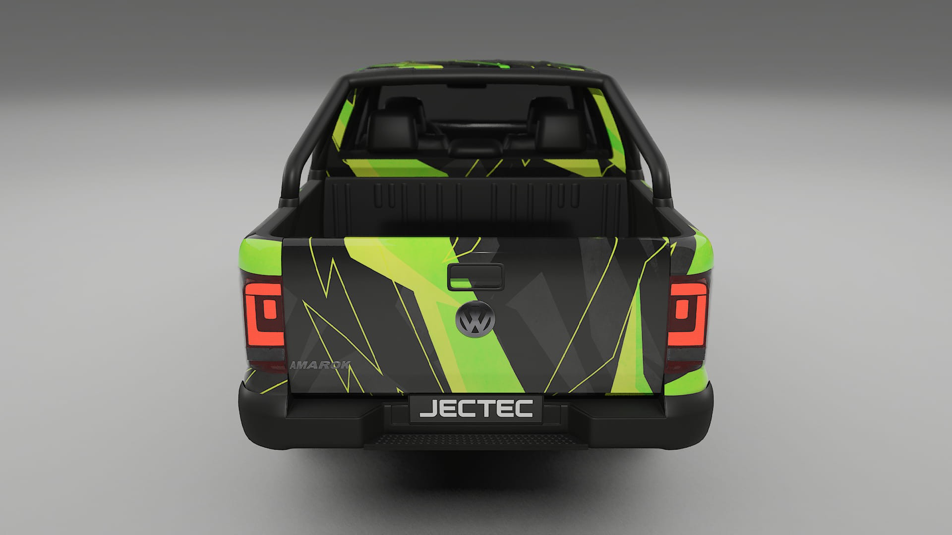 VW Amarok 2H NINJA TURTLES – Tervezett Wrap PPF készlet nyomtatható poliuretán fóliából