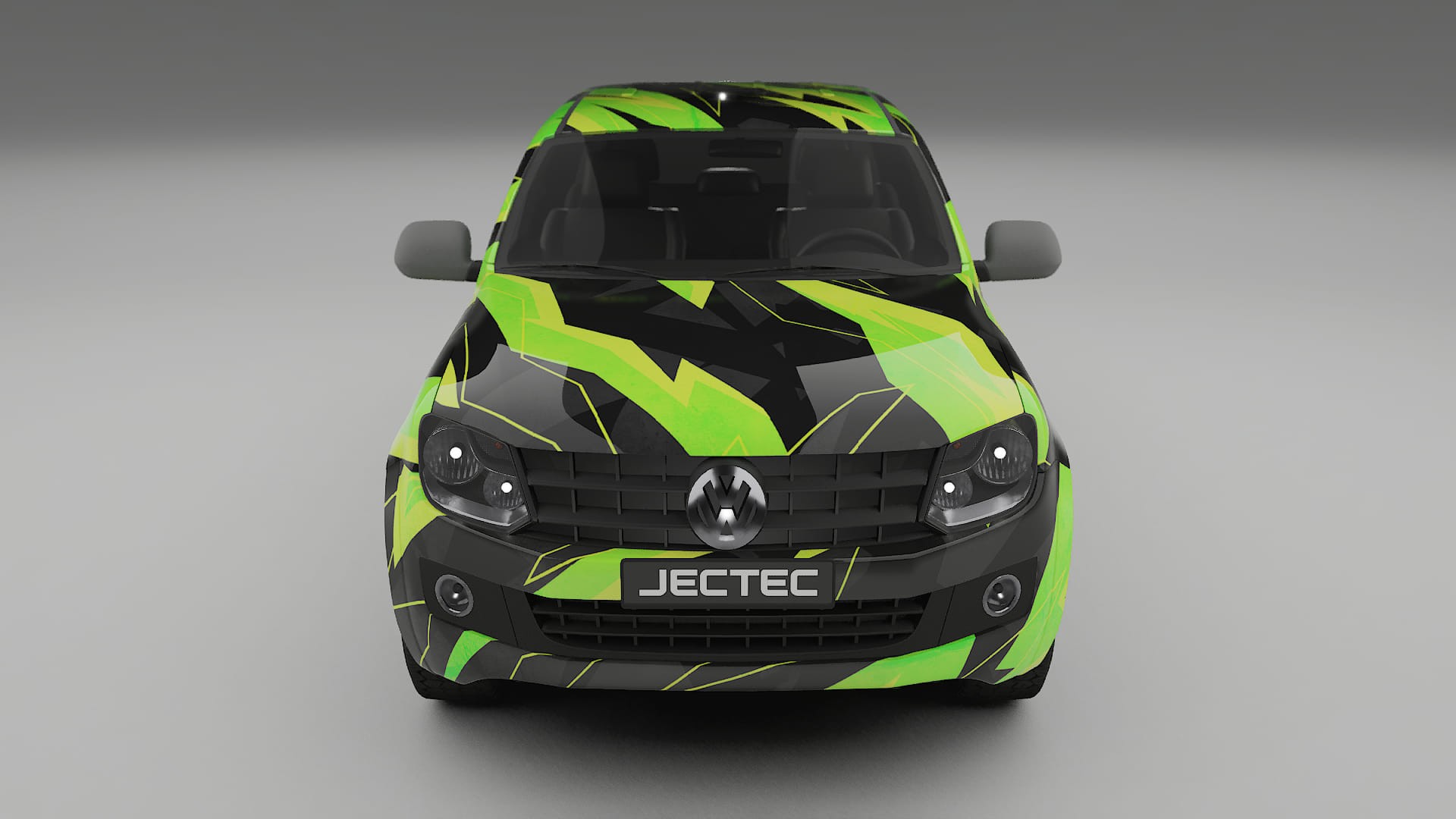 VW Amarok 2H NINJA TURTLES – Tervezett Wrap PPF készlet nyomtatható poliuretán fóliából