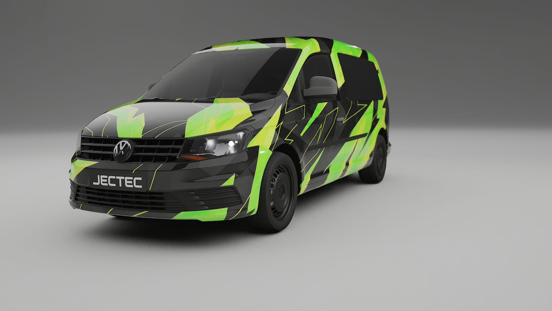 VW Caddy Maxi SB NINJA TURTLES – Tervezett Wrap PPF készlet nyomtatható poliuretán fóliából