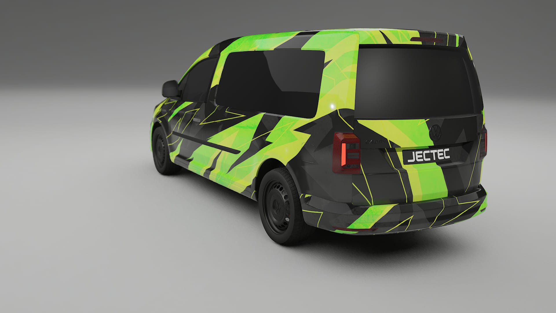 VW Caddy Maxi SB NINJA TURTLES – Tervezett Wrap PPF készlet nyomtatható poliuretán fóliából