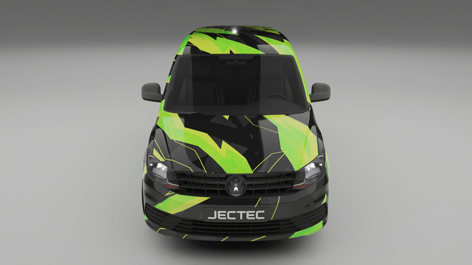 VW Caddy Maxi SB NINJA TURTLES – Tervezett Wrap PPF készlet nyomtatható poliuretán fóliából