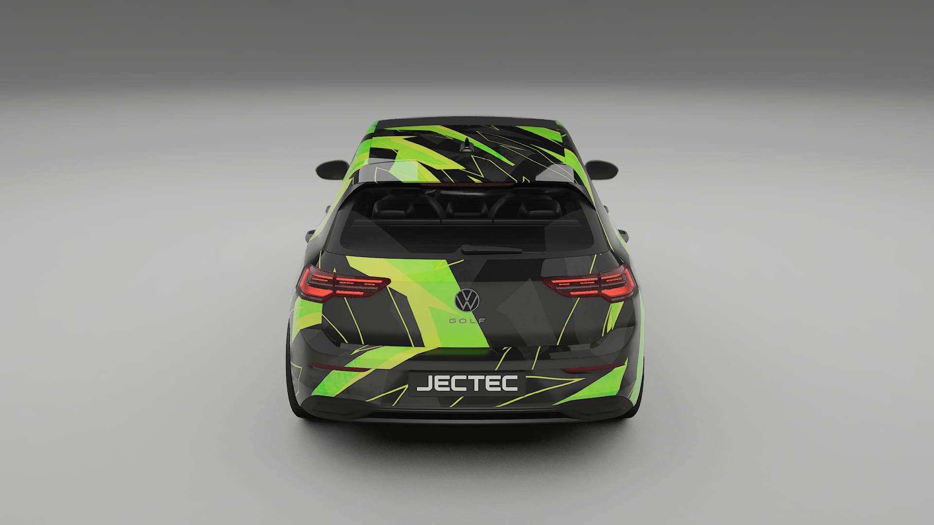 VW Golf Mk8 NINJA TURTLES – Tervezett Wrap PPF készlet nyomtatható poliuretán fóliából