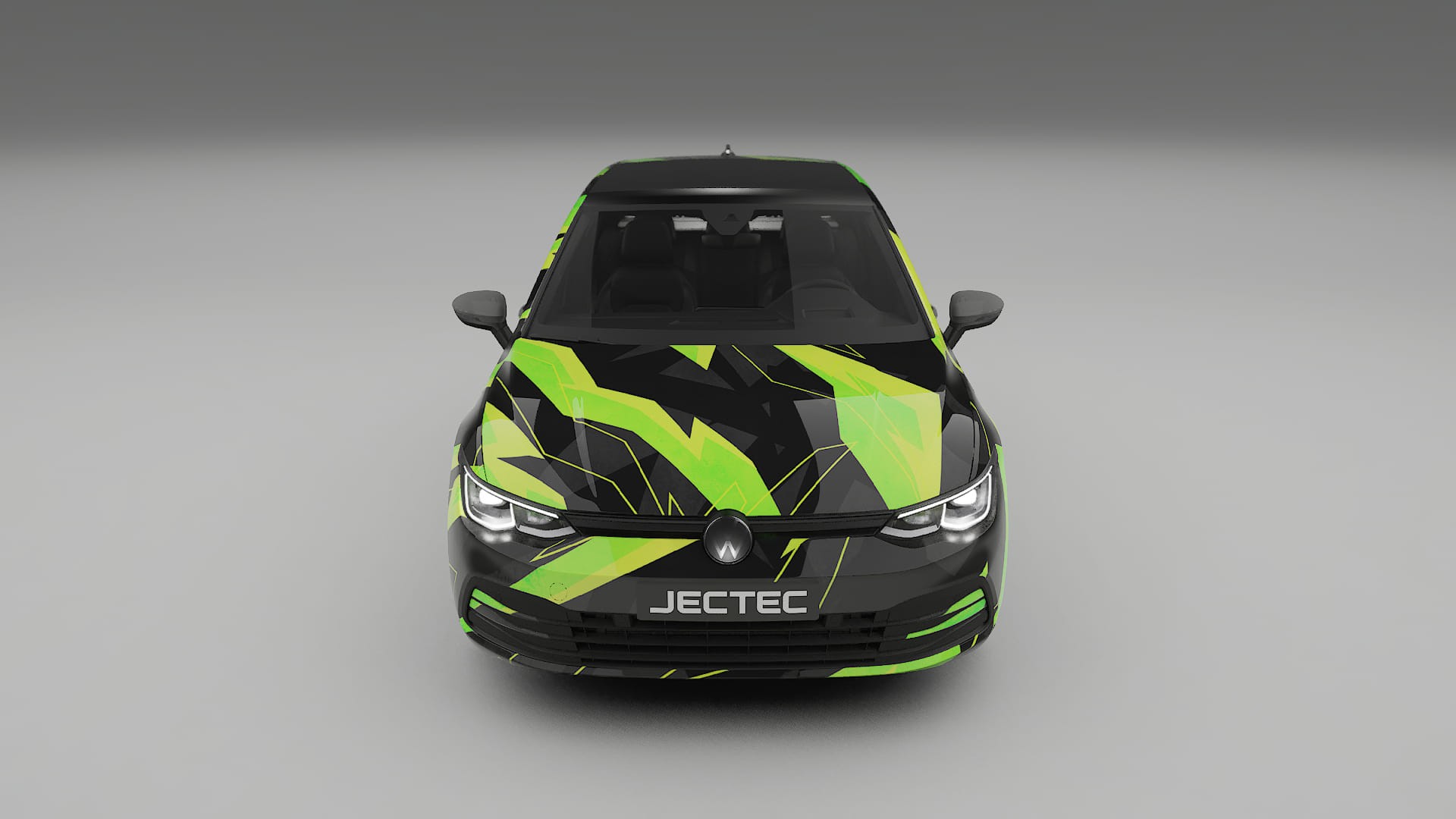 VW Golf Mk8 NINJA TURTLES – Tervezett Wrap PPF készlet nyomtatható poliuretán fóliából