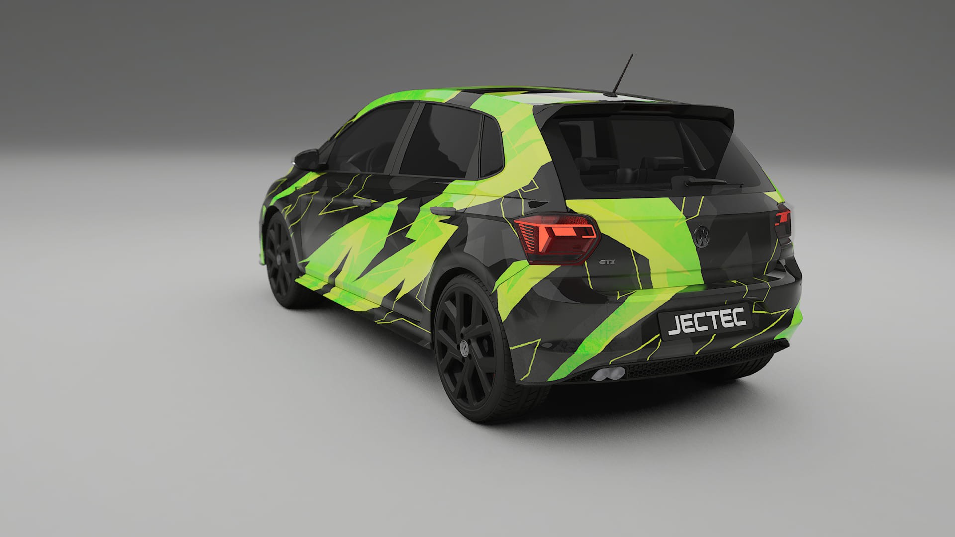 VW Polo GTI VI NINJA TURTLES – Tervezett Wrap PPF készlet nyomtatható poliuretán fóliából