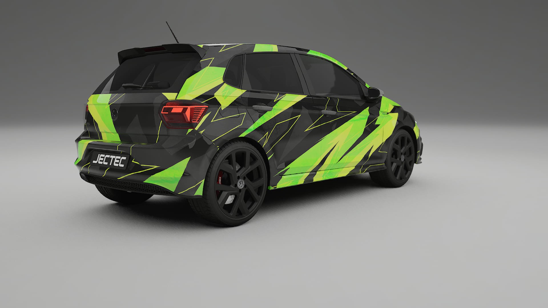 VW Polo GTI VI NINJA TURTLES – Tervezett Wrap PPF készlet nyomtatható poliuretán fóliából