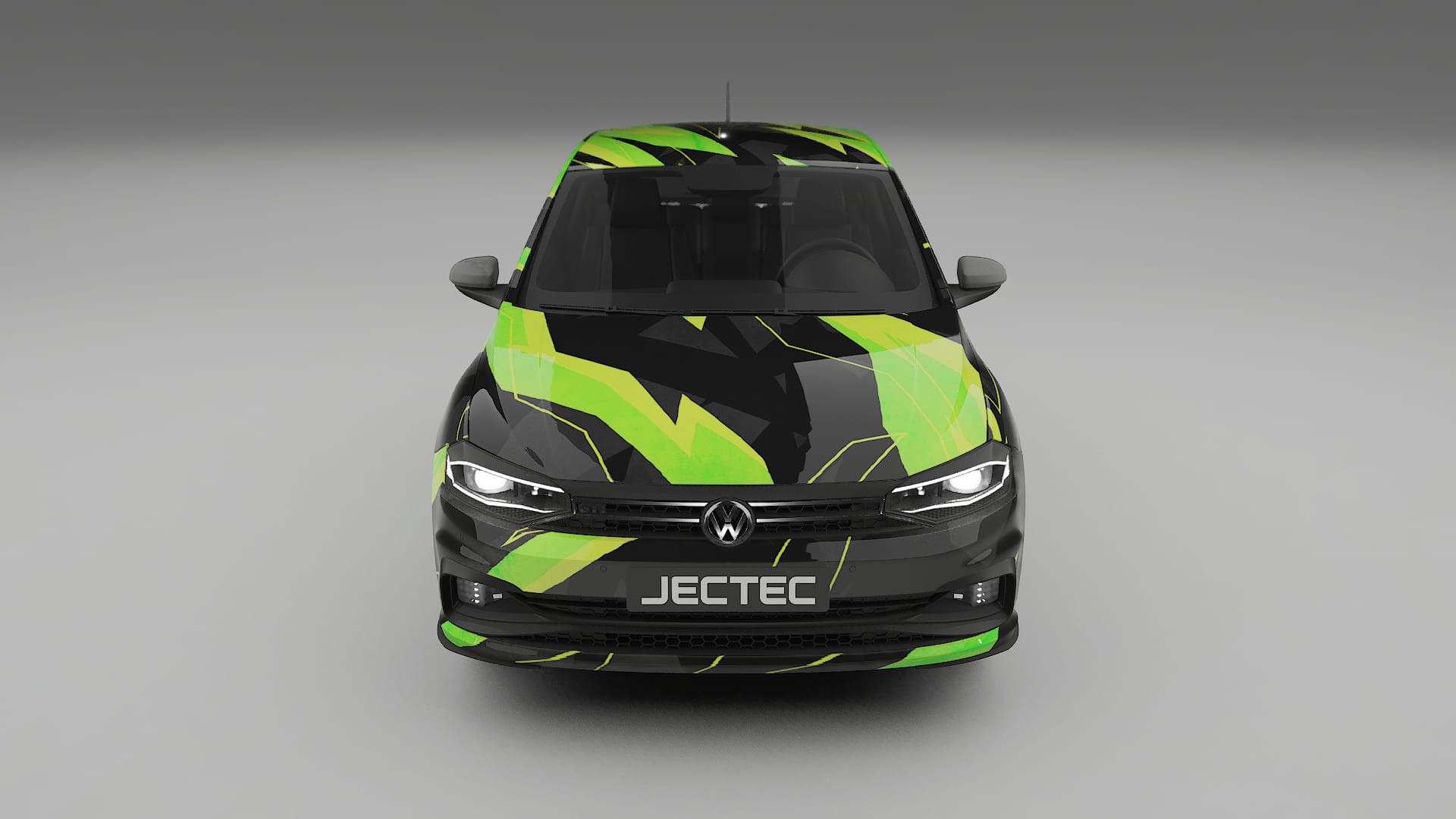VW Polo GTI VI NINJA TURTLES – Tervezett Wrap PPF készlet nyomtatható poliuretán fóliából