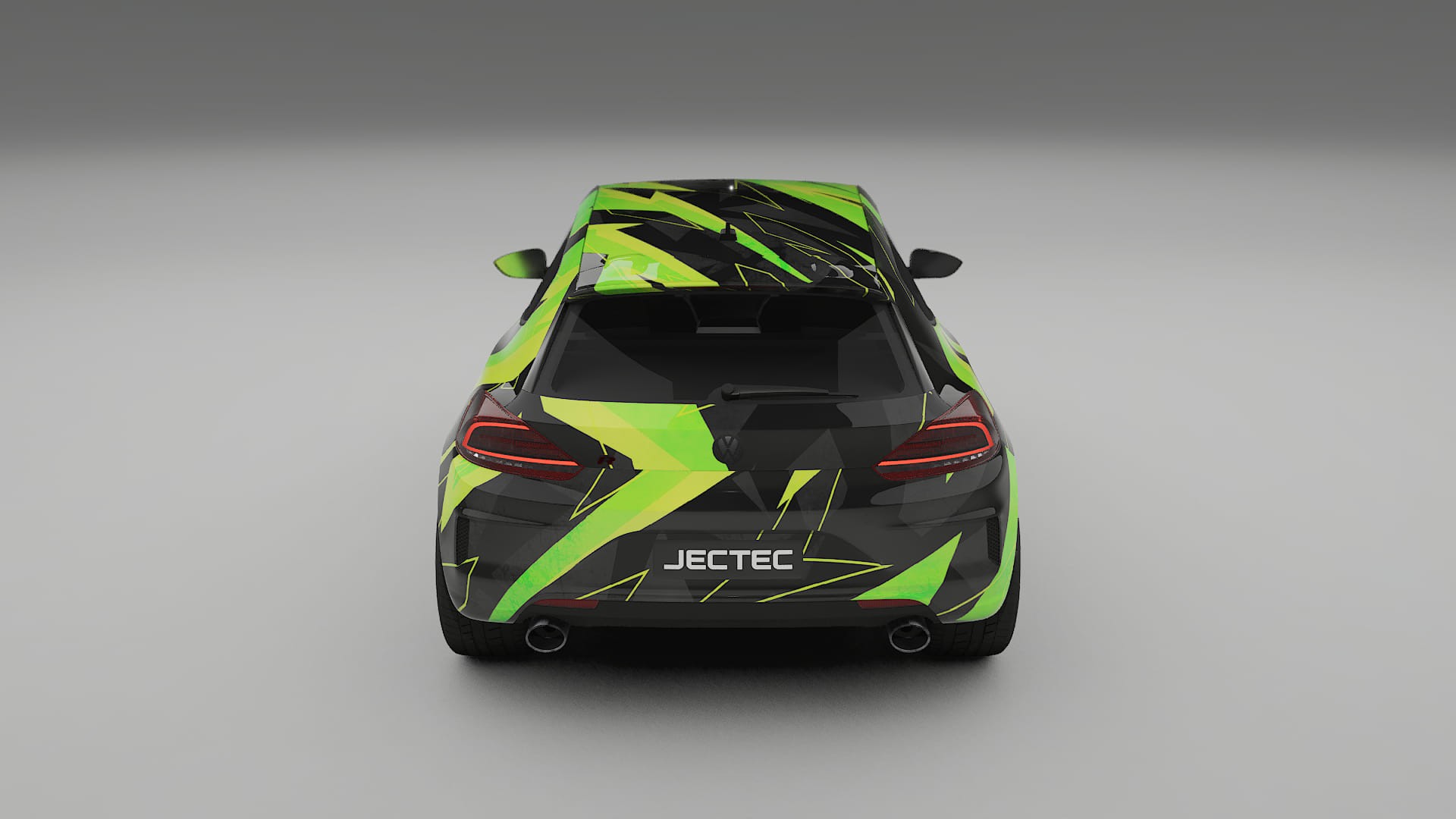 VW Scirocco R III NINJA TURTLES – Tervezett Wrap PPF készlet nyomtatható poliuretán fóliából