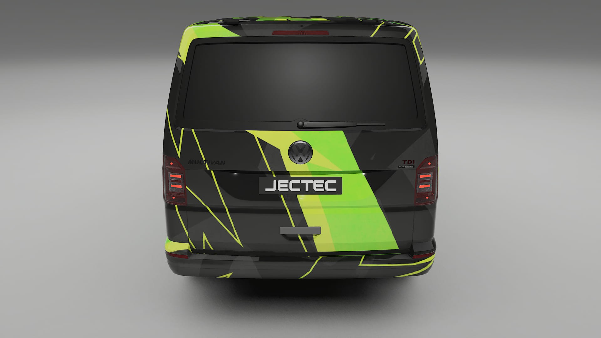 VW Transporter T6 Multivan NINJA TURTLES – Tervezett Wrap PPF készlet nyomtatható poliuretán fóliából